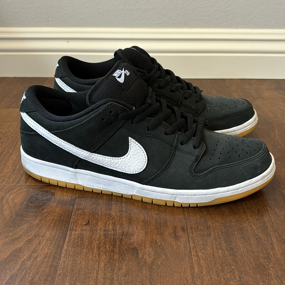 Size 11.5- Nike Dunk Low SB Black Gum